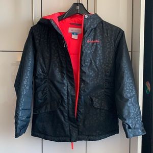 Girls Columbia winter ski jacket S 7/8